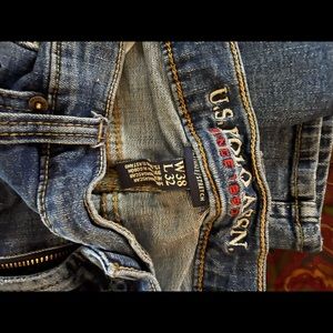 Us polo jeans 38x32